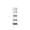 Homeroots Walnut Wood & Metal Shelf Floor Lamp16 x 16 x 63.25 in. 372586 - alternate 5